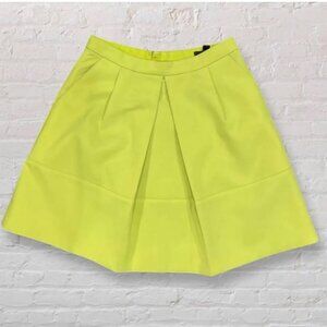 J Crew Neon Aline Skirt  0